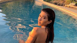 Kourtney Kardashian không ngại khỏa thân, khoe ảnh nóng bỏng trên bìa tạp chí Health