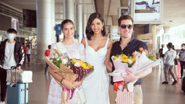 Hoàng Thùy đón đương kim Miss Supranational tới thăm Việt Nam