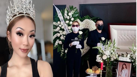 Gia đình đau đớn đưa Hoa hậu Việt Nam Toàn cầu Jacqueline Đặng về nơi an nghỉ