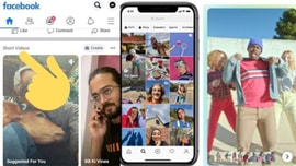 Facebook thử nghiệm tính năng tạo và chia sẻ video ngắn riêng khi TikTok lâm nguy