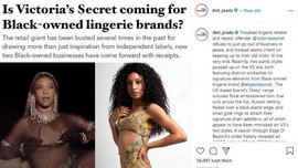 Victoria's Secret bị nghi đạo thiết kế của người da màu