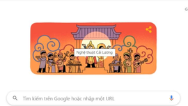Nghệ thuật cải lương Việt Nam được tôn vinh trên trang chủ Google