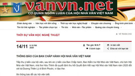 Hội Nhà văn Việt Nam thu hồi quyết định kết nạp một hội viên vì “đạo thơ”