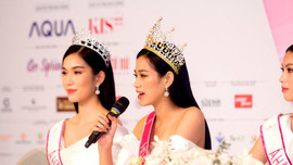 Hoa hậu Đỗ Thị Hà khẳng định không có chuyện biết trước kết quả