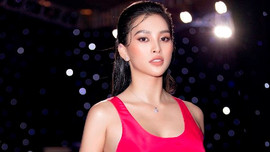 Tiểu Vy, Lương Thuỳ Linh ‘đọ’ nhan sắc tại  Vietnam International Fashion Week 2020