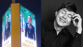 Danh hài Chí Tài được tri ân với biển quảng cáo lớn tại TPHCM