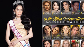 Miss International 2021: Á hậu Phương Anh được Missosology dự đoán giành ngôi Á hậu 1