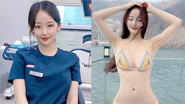 Nữ bác sĩ gợi cảm nhất bệnh viện đại học xứ Hàn chuộng bikini