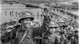 Xúc động hình ảnh khúc tráng ca của tuổi trẻ Việt Nam một thời hào hùng