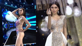 Ngọc Thảo gây ấn tượng với màn 'hất tà' đỉnh cao tại bán kết Miss Grand International 2020