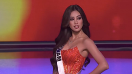 Bán kết Miss Universe 2020: Khánh Vân tự tin trình diễn bikini và đầm dạ hội