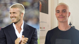 Romeo và David Beckham: 'Cha nào con nấy'
