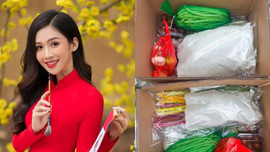 Hoa khôi Ngô Thị Mỹ Chi 20 tuổi nhanh nhạy kinh doanh rau sạch mùa dịch