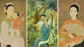 4 bức tranh khắc họa phụ nữ Việt xuất hiện trên sàn đấu giá quốc tế