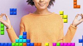 Trò chơi xếp chỗ Tetris, phương pháp giải tỏa cảm giác lo lắng