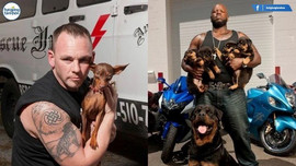 Rescue Ink - nhóm những người chơi mô tô xăm trổ chuyên giải cứu chó mèo