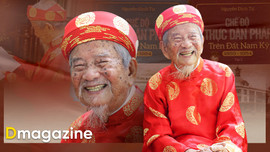 Nhà nghiên cứu Nguyễn Đình Tư 102 tuổi ngày làm việc 8 tiếng, leo 10 vòng cầu thang