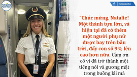 Câu chuyện đời sống tưởng chừng đơn giản nhưng truyền cảm hứng to lớn từ một phi công nữ