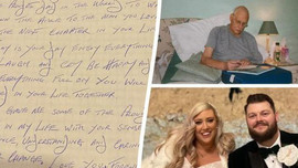 20 năm sau khi cha mất, cô gái nhận được thư của ông vào ngày cưới