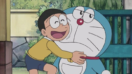 Tại sao nhóm bạn nào cũng có "mẩu" giống Nobita và Doraemon?