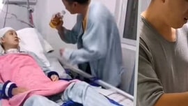 Vợ u não sống thực vật, chồng hát, nhảy mỗi ngày để đánh thức và phép màu xảy ra