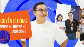 9X Việt được Forbes vinh danh '30 Under 30 Asia' năm 2025: Về nước sau 7 năm du học vì muốn trả ơn đời