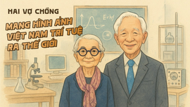 Vợ chồng GS gốc Việt vừa được thăng cấp huân chương Bắc đẩu Bội tinh cao quý nhất nước Pháp