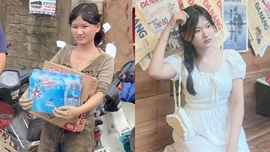 Gia cảnh đáng thương và cách hành xử 10 điểm của nữ sinh giữa lũ lịch sử ở Nghệ An