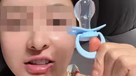 Trào lưu người lớn ngậm núm ti giả đi ngủ gây sốt mạng xã hội Trung Quốc
