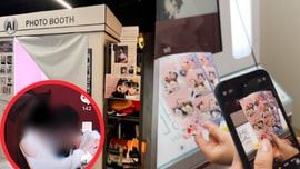 Chụp ảnh "nóng" trong tiệm photobooth