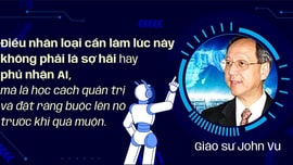 Giáo sư John Vu: Hãy học cách quản trị và đặt ràng buộc lên AI trước khi quá muộn