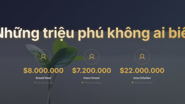 Những triệu phú không ai biết