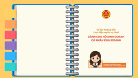 Sổ tay Hướng dẫn thực hiện nghĩa vụ thuế dành cho hộ kinh doanh