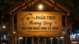 ‘Cơm treo’ nửa đêm giữa phố ấm lòng những phận đời mưu sinh