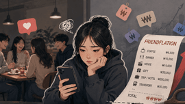 Cứ 10 người trẻ Hàn Quốc thì 9 người sợ gặp bạn bè, khi các mối quan hệ thành khoản chi tiêu bị cắt giảm